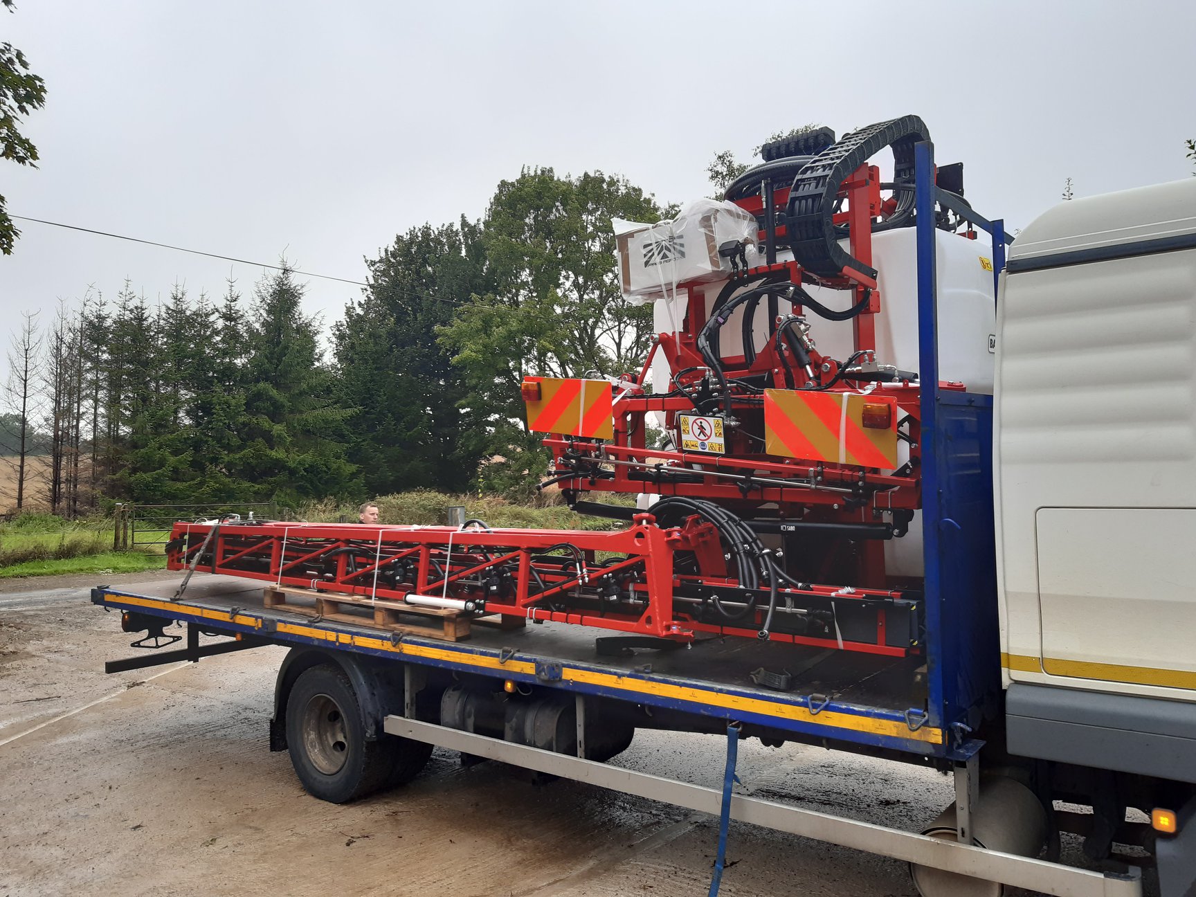 Delivery of the Bargam 1600 Super BLD